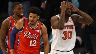 シクサーズが延長戦の末に勝利…ハリスが終盤に3ポイントとフリースローで逆転に貢献