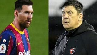 元アトレティコ副官ブルゴス氏がメッシにラブコール!　今月メッシの古巣ニューウェルズの新指揮官就任