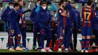 6-1の大勝後 バルサ2選手が敵地で居残り練習