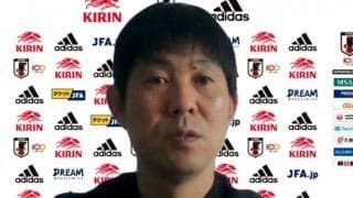 10年ぶりに国内での韓国戦勝利へ、森保一監督「アグレッシブに戦えれば」