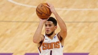 東西上位対決はサンズに軍配…ブッカーが23得点でチームをけん引