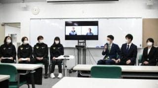 東京医療保健大・恩塚亨コーチが説くマインドの重要性！　サプライズ発表も!!