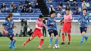 サムライブルーが日韓戦制す！デビュー者多数の日本代表が山根、鎌田、遠藤のゴールで3発快勝！《国際親善試合》