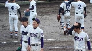 屈辱の３安打　法大に完封負け／関東地区大学選手権