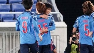 日本代表デビュー戦ゴールのDF山根視来、湘南と川崎Fで培ったもの「両方でやってきたことが結果になった」