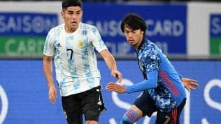 U-24日本代表、U-24アルゼンチン代表との1stマッチは敗戦…久保＆三笘初共演も南米予選1位の壁高く《国際親善試合》