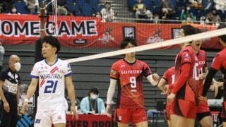 井口直紀(大分三好)がサントリー戦で見た先輩セッターの背中「追いつき,追い越せるように」