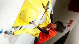 森秋彩「私が優勝していいのかな？」 ボルダリングジャパンカップ2021【決勝後コメント】