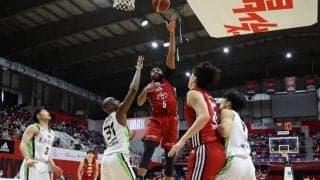 延長戦までもつれ込んだ一戦はA東京に軍配…ジョーンズ・トーマスの2選手で56得点