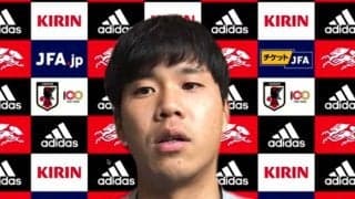 「褒めて頂いたので嬉しかった」と恩師・曺貴裁監督からの言葉を明かした山根視来、攻撃での結果に意欲「全ての試合で狙う」