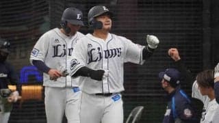 西武辻監督、開幕勝ち越しにご満悦　森の一発に「難しい所が得意な打者、私もそう」