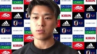 1年ぶりの代表活動となるFW食野亮太郎、タイでの悔しさを胸に「土台を大きくしてきた1年」
