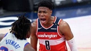 【NBA】八村塁の絶叫ダンクを真正面から撮影　“ド迫力アングル”に米衝撃「ゴジラァァァ」