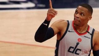 ラッセル・ウェストブルックがトリプルダブル数で早くもウィザーズ史上最多タイに到達