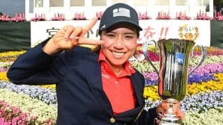 岡山絵里「コーチが変わったことが一番大きかった」　アメ車を糧に掴んだツアー2勝目