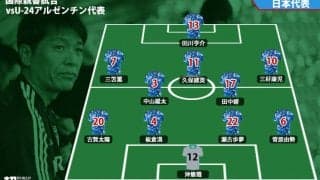 【日本代表プレビュー】1戦目からの反省は？本番を想定してどう戦うのか《国際親善試合/U-24日本vsU-24アルゼンチン》