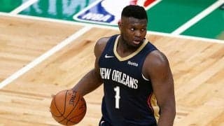【NBA】ザイオン、敵と“空中ハイタッチ”して得点　米衝撃「ハイファイブじゃん」「面白い」