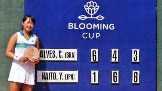 内藤祐希がITFワールドツアーW25「ブルーミングカップ」で今季初優勝！