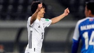 29歳で日本代表デビューの名古屋MF稲垣祥が35人目のデビュー戦ゴール！