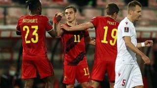 主力温存のベルギーが圧巻8発で快勝!　ウェールズはチェコに競り勝ち初勝利!《カタールW杯欧州予選》