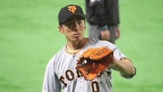 巨人増田大、窮地を救ったストライク返球をファン称賛　「魅せるプレー」「素晴らしい」