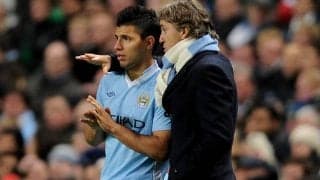 マンチーニがシティ退団の教え子アグエロを称賛「QPR戦のゴールは私の誇り」