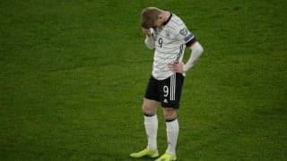 これは痛恨…ドイツ代表ヴェルナーが勝ち越しのゴールデンチャンスでまさかの空振り