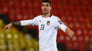 アウェイ辛勝のイタリア、G・マンチーニは人工芝への苦戦明かす「難しいピッチでの試合だった」