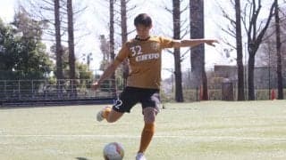 選手権王者加納、点取り屋としての爆発に期待。ー新入生取材・加納大