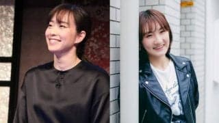 「カワイイコンビ」 石川佳純と加藤美優、リラックスしたツーショットを披露