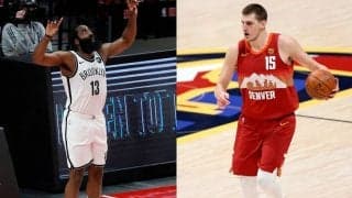 ジェームズ・ハーデンとニコラ・ヨキッチが3月の月間最優秀選手賞に選出