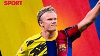 バルサ 195億円でハーランド獲得を準備