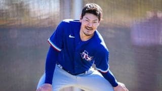 【MLB】有原航平「テンションが上がりました」　メジャーデビューの敵地球場に興奮