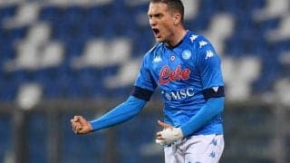 コロナ陽性反応が出ていたジエリンスキ、再検査で陰性に