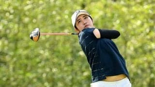 21歳稲見萌寧が「66」猛チャージ　6位浮上も慢心なし「誰も勝てない実力つけないと」