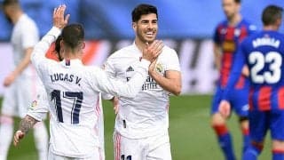 好調アセンシオ＆ベンゼマ揃い踏みのマドリーが公式戦4連勝!　エイバルは後半投入の乾に2度の見せ場も泥沼の12戦未勝利…《ラ・リーガ》