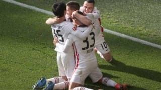 鎌田が後半から出場のフランクフルト、CL出場権争うドルトムントとのポイント差を7に拡大《ブンデスリーガ》