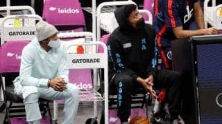 八村塁が右肩の張りのため欠場、ウィザーズはマブスに敗れて3連敗