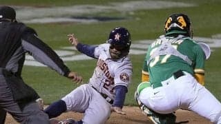 【MLB】内野フライでタッチアップ　MVP男の神走塁に米喝采「この男やっぱ違う」「賢い走塁」