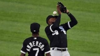 【MLB】これは痛い「もろ頭だね」　凡フライ直撃…失笑を堪えられない“おでこキャッチ”