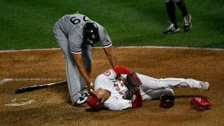 【MLB】大谷翔平、5回途中3失点でアクシデント降板　スライディング受け転倒し苦悶の表情