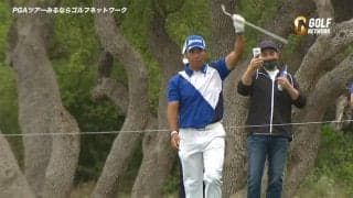 【動画】松山英樹、11番パー4で残り133ヤードから直接カップに入れイーグル！