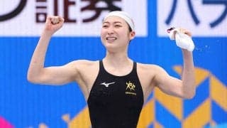 池江璃花子、涙の五輪内定に海外メディアも感動「奇跡の仕事人」「特筆すべき功績」