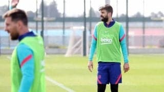 ピケ、クラシコ出場の可能性は？監督が言及「リスクは冒さない」