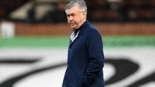 欧州カップ戦出場権を狙うエバートン、アンチェロッティ「あと6勝必要」