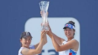 青山修子/柴原瑛菜ペアが、マイアミ・オープン女子ダブルスを制覇。WTA1000初優勝!