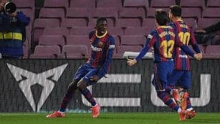 バルセロナがバジャドリーの堅守に大苦戦も終盤のデンベレ弾で辛勝！首位との勝ち点が『1』に《ラ・リーガ》