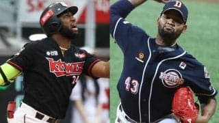 ドラ1佐藤輝もうかうかできない？　阪神の強力助っ人2人が来日、全8選手勢揃い