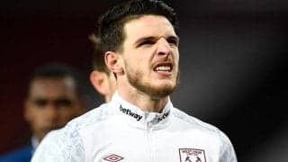 イングランド代表MFライスがヒザのじん帯損傷、離脱は約4週間「努力できる全てのことを」