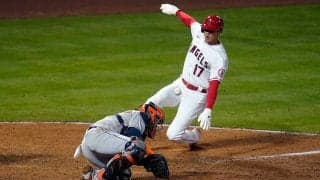 【MLB】大谷翔平、代打死球で敵軍投手を睨む　大逆転勝ちに指揮官は自信「私たちは諦めない」